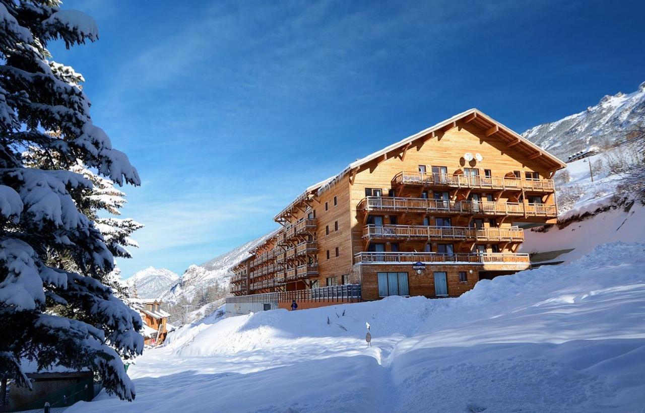 T2/3 6Pers & Pied Des Pistes & Piscine Chauffee Apartment Vars  Bagian luar foto