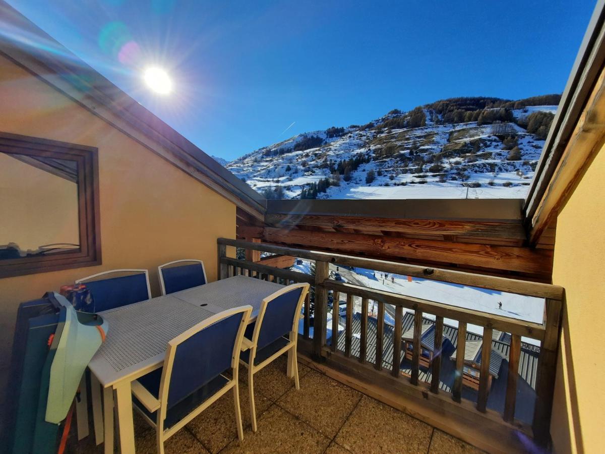 T2/3 6Pers & Pied Des Pistes & Piscine Chauffee Apartment Vars  Bagian luar foto
