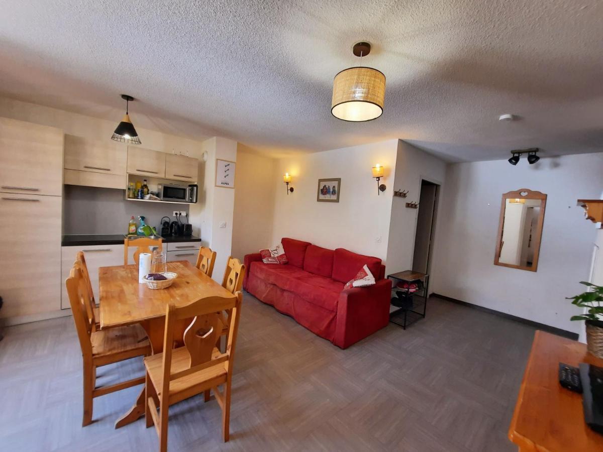 T2/3 6Pers & Pied Des Pistes & Piscine Chauffee Apartment Vars  Bagian luar foto