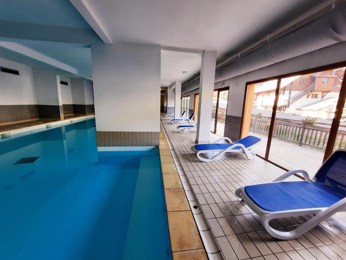 T2/3 6Pers & Pied Des Pistes & Piscine Chauffee Apartment Vars  Bagian luar foto